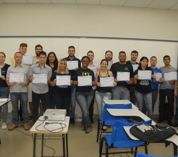 COBERTURA FOTOGRÁFICA – Entrega de certificados parciais do curso Gestão da Qualidade