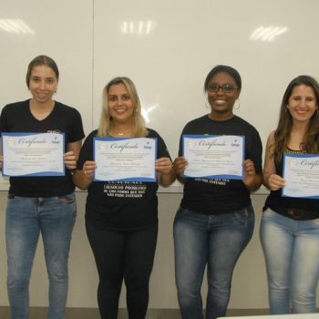 COBERTURA FOTOGRÁFICA – ENTREGA DE CERTIFICADOS PARCIAIS DO CURSO GESTÃO DA QUALIDADE - FOTO 3