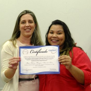 26/05/2014 - ALUNAS DO CURSO SUPERIOR DE TECNOLOGIA EM GESTÃO DE RECURSOS HUMANOS RECEBEM CERTIFICADOS PARCIAIS - FOTO 21