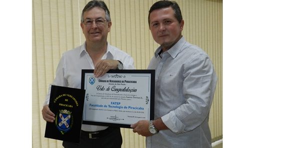 31-08-2016-Câmara de Vereadores homenageia Fatep com Votos de Congratulações