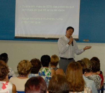 07/03 – Palestra marcou aula inaugural da Terceira Idade