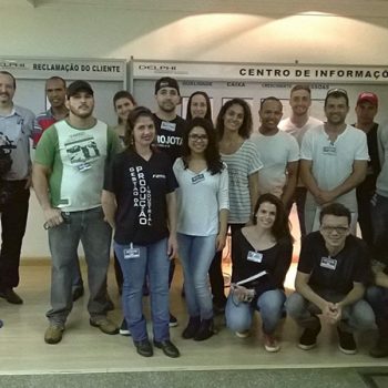 26/10/2015 – ALUNOS DE PRODUÇÃO INDUSTRIAL PARTICIPAM DE VISITA TÉCNICA NA DELPHI - FOTO 1