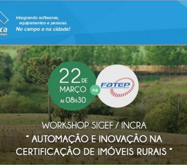 18/03/2014 – Georreferenciamento é tema de workshop na Fatep