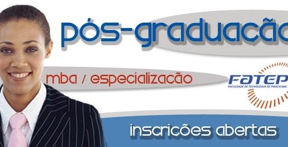 26/11/2014 – Fatep abre inscrições para cursos de pós-graduação 2015