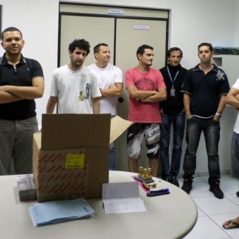 10/11/2014 - GALERIA - AFERITEC RECEBE ALUNOS DE GESTÃO DA QUALIDADE E PRODUÇÃO INDUSTRIAL DA FATEP - FOTO 10